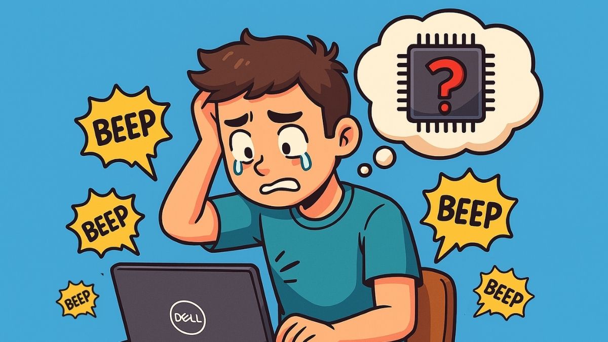 Dell kêu 5 bip là lỗi gì? Nguyên nhân và cách khắc phục